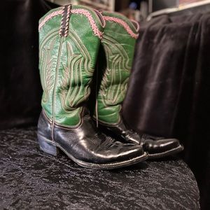 Sz12 boots custom made Tx